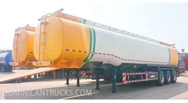 3 Axle 45000 Liters Diesel Tanker will be Shipped to Puerto Plata Dominican