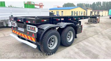 2 Axle 20ft Container Chassis will be Shipped to Caucedo, Dominican