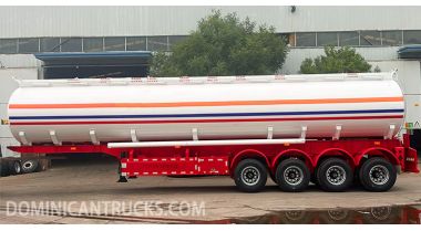 4 Axle Fuel Tanker Trailer will be Sent to Dominican