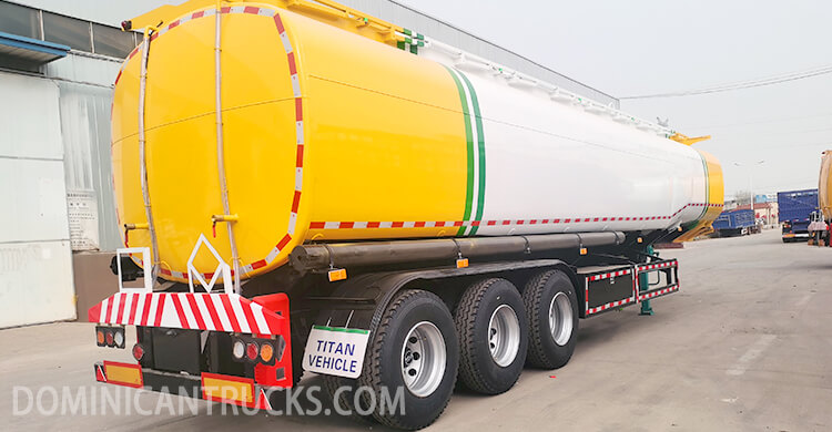 3 Axle 45000 Liters Diesel Tanker for Sale in Dominican