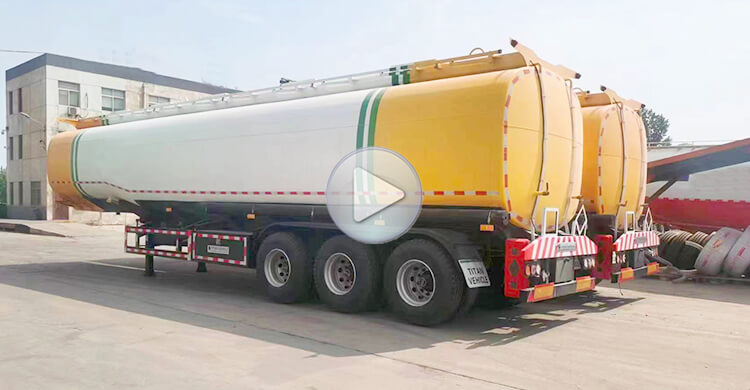 3 Axle 45000 Liters Diesel Tanker for Sale in Dominican