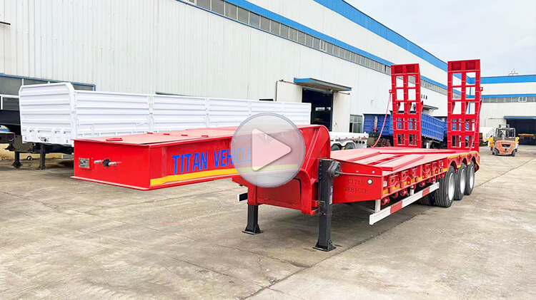 Tri Axle Lowbed Loader for Sale in Puerto Plata Dominican
