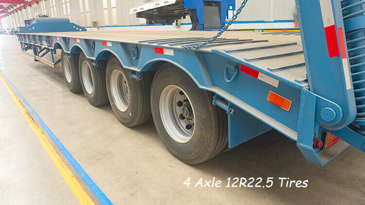 4 Axle Semi Low Bed Trailer for Sale in Dominican
