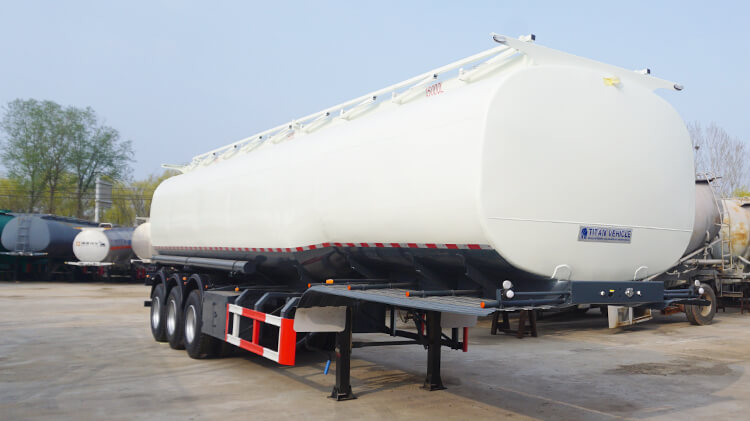 45000 Liters Diesel Tanker Trailer for Sale in Dominican