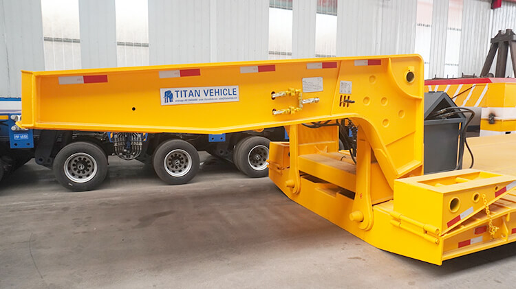 4 Axle Lowboy Equipment Trailer - 100 Ton Lowboy for Sale in Dominican
