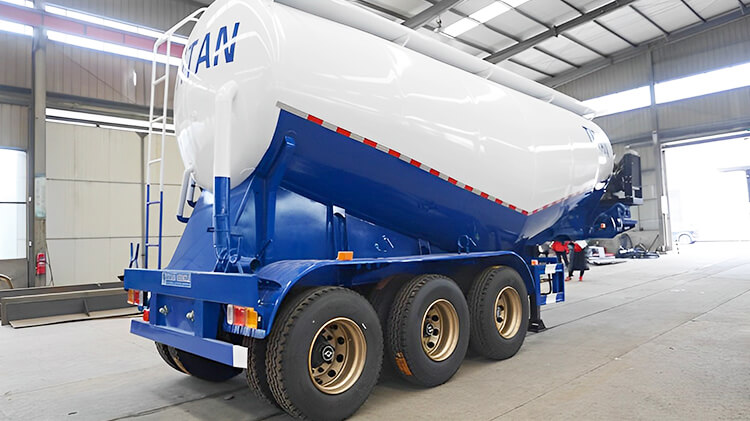 35cbm Cement Tanker Trailer for Sale in Dominican