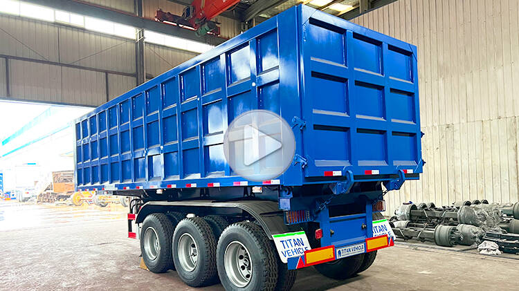 3 Axle Semi Dump Trailer for Sale in Dominican