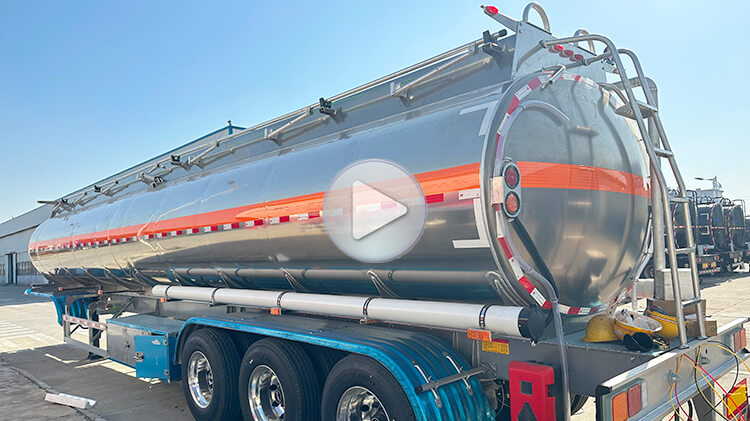 CIMC 45000Liters Diesel Tanker Trailer for Sale in Dominican