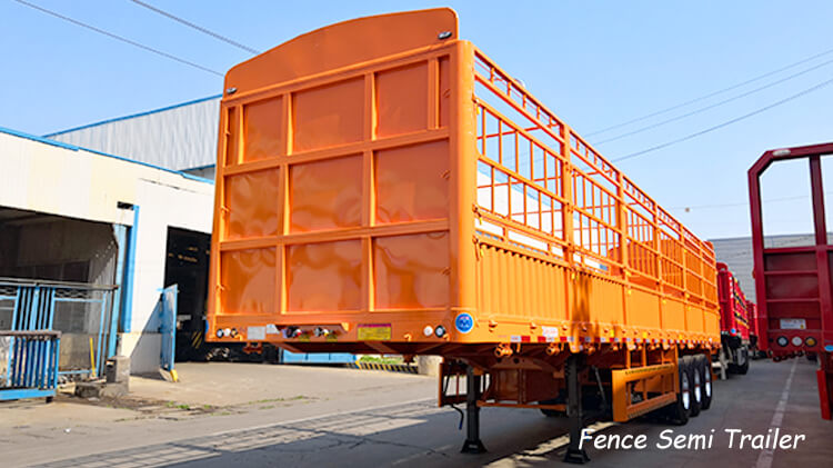 CIMC 3 Axle Semi Fence Trailer for Sale in Dominican