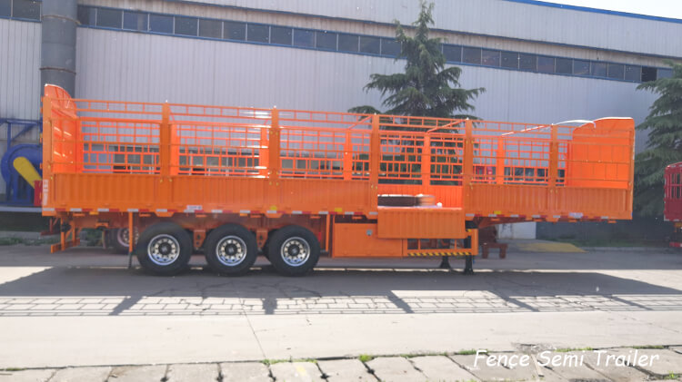 CIMC 3 Axle Semi Fence Trailer for Sale in Dominican