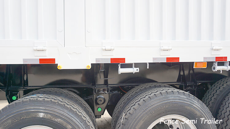 CIMC Cargo Stake Semi Trailer for Sale Price in Dominican