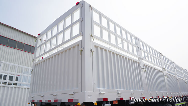 CIMC Cargo Stake Semi Trailer for Sale Price in Dominican