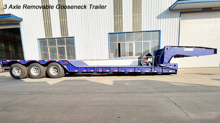 80 Ton Removable Gooseneck Trailer - Lowboy for Sale in Dominican