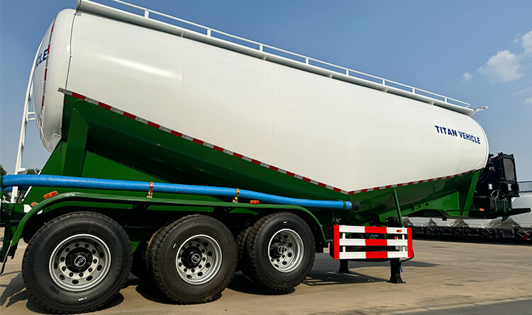 Cement Tanker Price | Bulk Cement Tank Trailer for Sale in Dominican