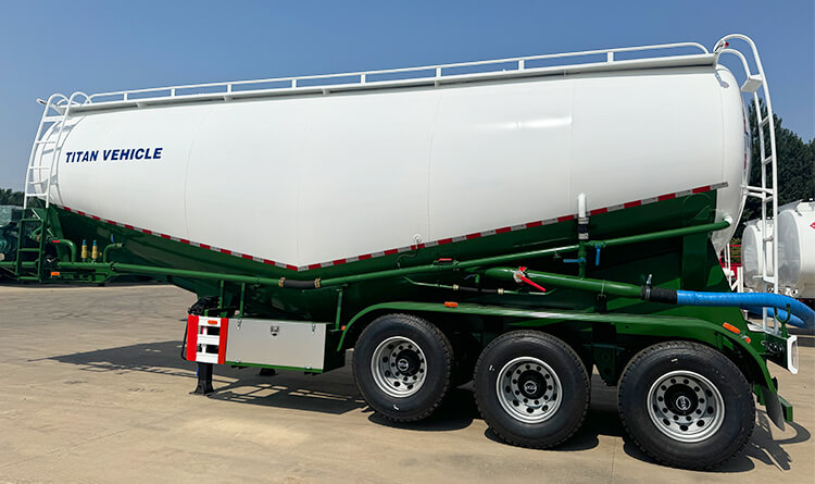 Cement Tanker Price | Bulk Cement Tank Trailer for Sale in Dominican