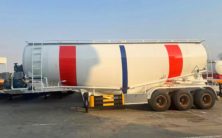 3 Axle Bulk Cement Tanker Trailer for Sale in Dominican