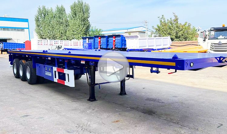 Flatbed Semi Trailer for Sale in Dominican