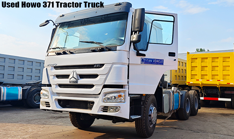 Sinotruk Howo 6x4 Used Tractor Truck for Sale in Dominican