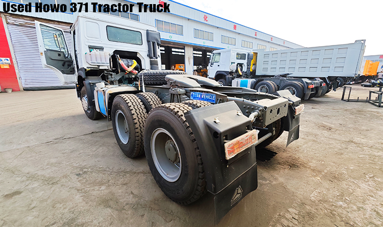 Sinotruk Howo 6x4 Used Tractor Truck for Sale in Dominican