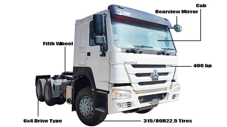 Sinotruk Howo Tractor Head Price in Dominican