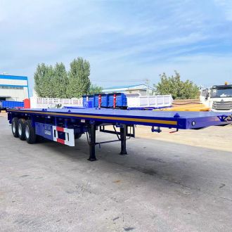 3 Axle Flatbed Container Trailer