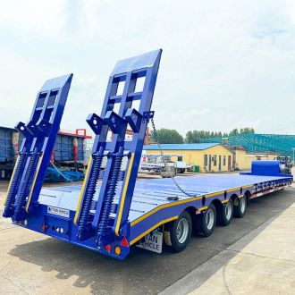 4 Axle Semi Low Bed Trailer